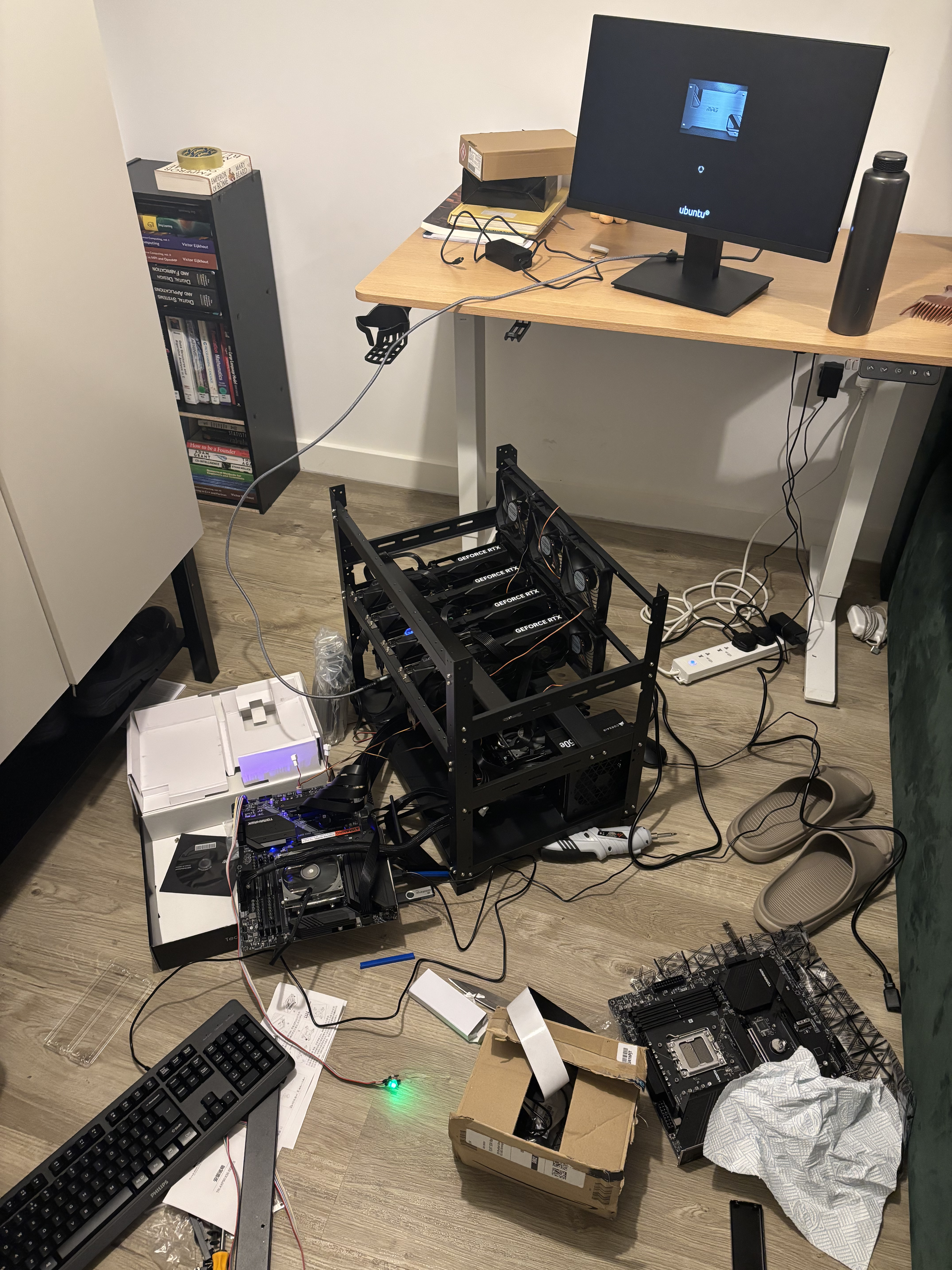 Cluster In Progress